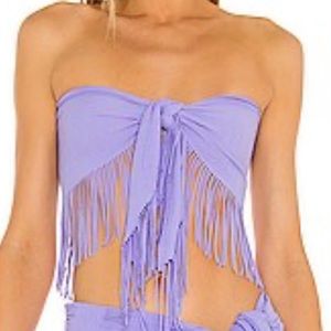 Beach Bunny - Haute Summer bandeau tie top